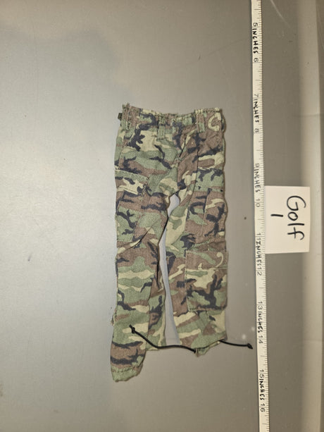 1/6 Scale Modern Era US Woodland Camouflage Cargo Pants - Golf I