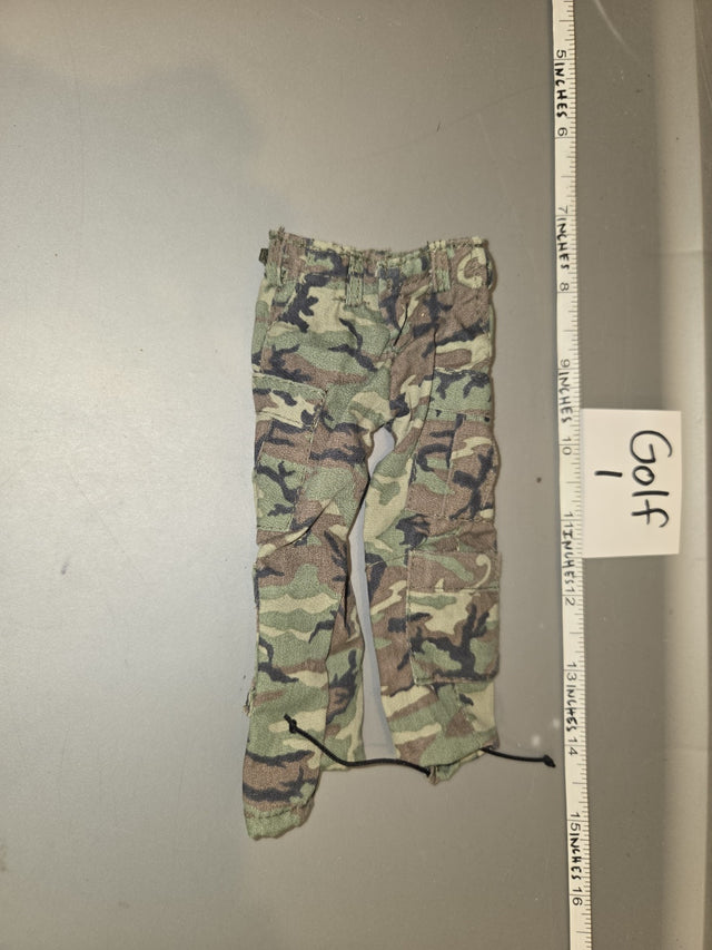 1/6 Scale Modern Era US Woodland Camouflage Cargo Pants - Golf I