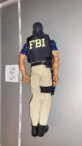 1:6 Scale Modern FBI Police Dressed Figure - Hasbro / GI Joe