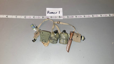 1/6 Scale WWII USMC Marine Web Gear -