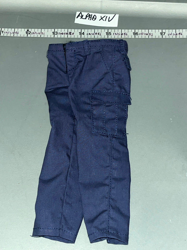 1/6 Scale Modern Blue BDU Pants - Police