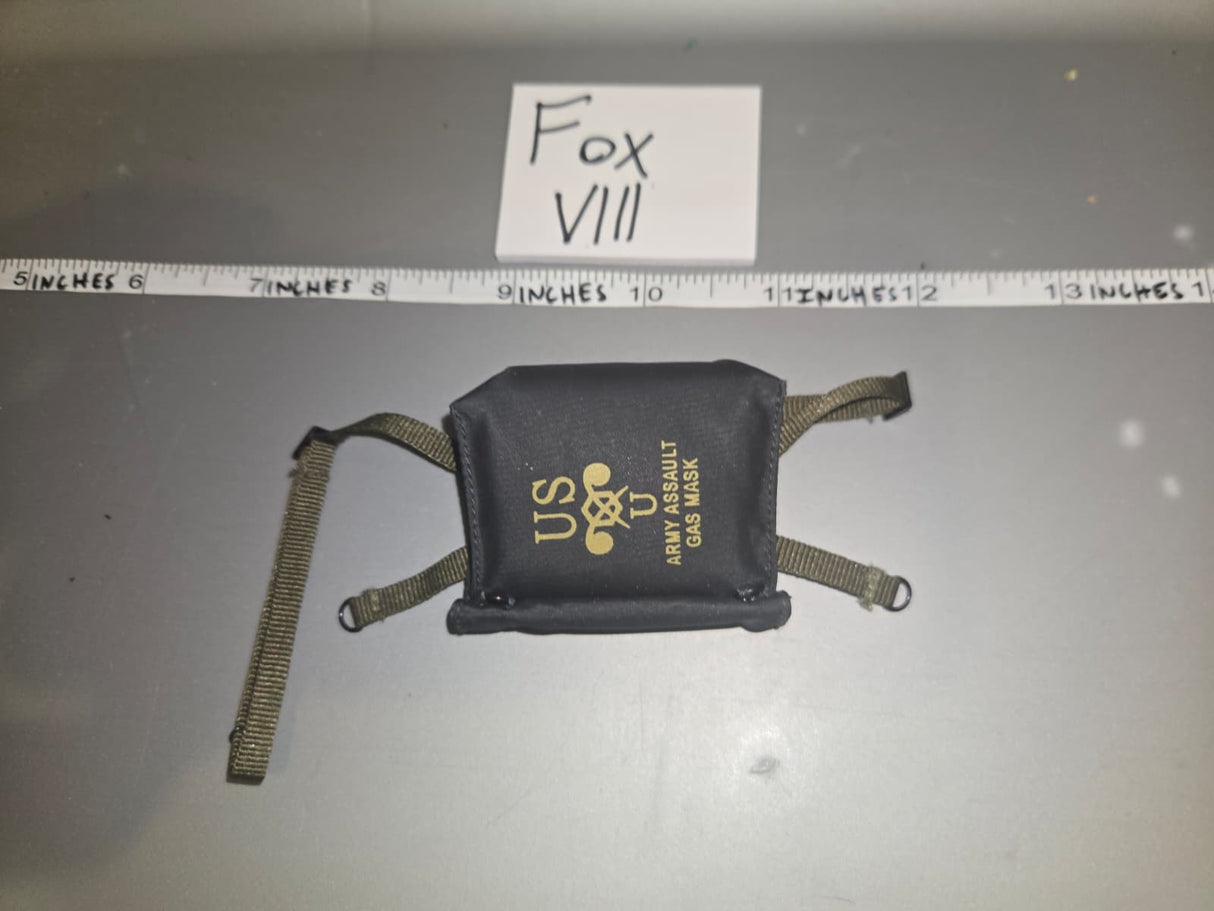 1/6 Scale WWII US Cloth Gas Mask Bag