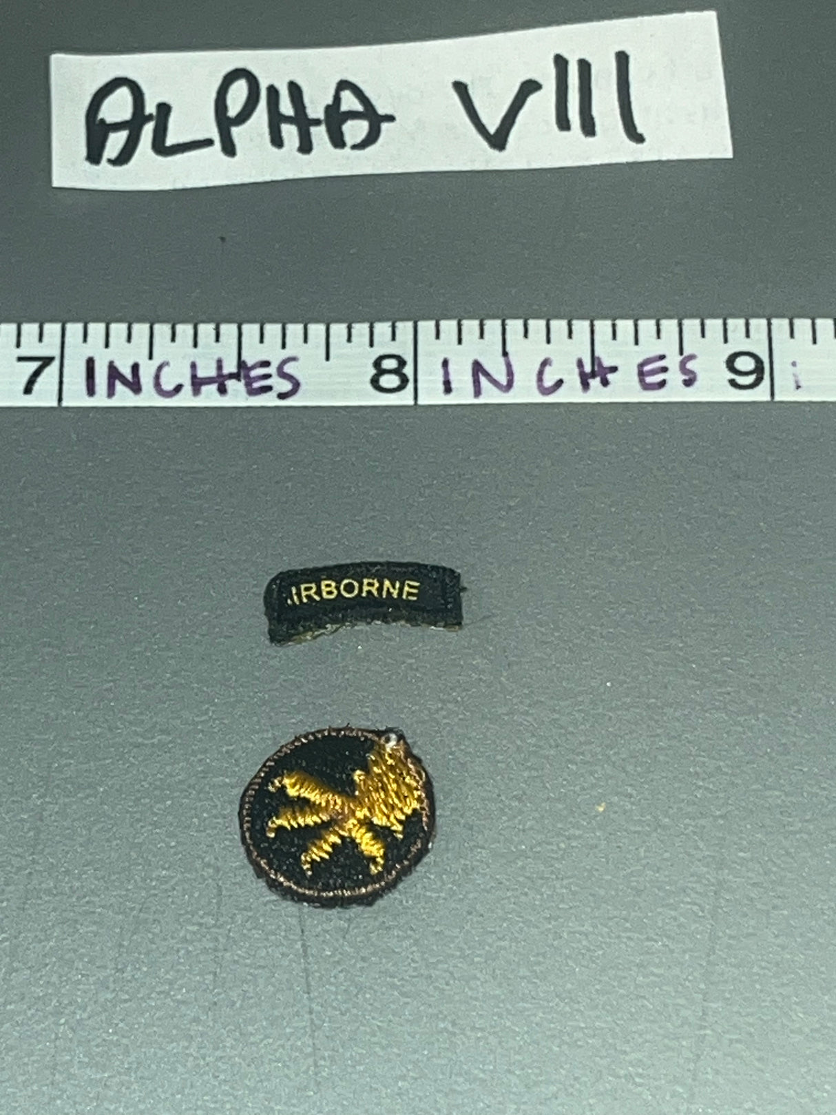 1/6 Scale WWII US 17th Airborne Division Patch