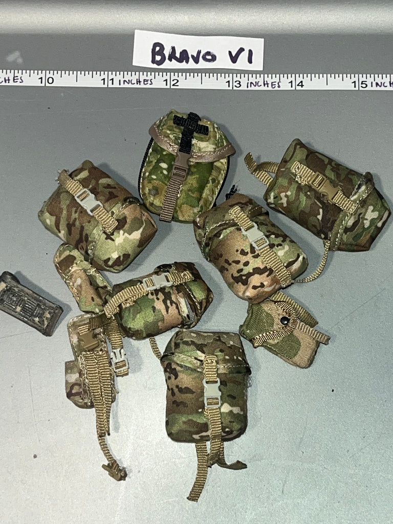 1:6 Scale Modern Pouch Lot - Multicam