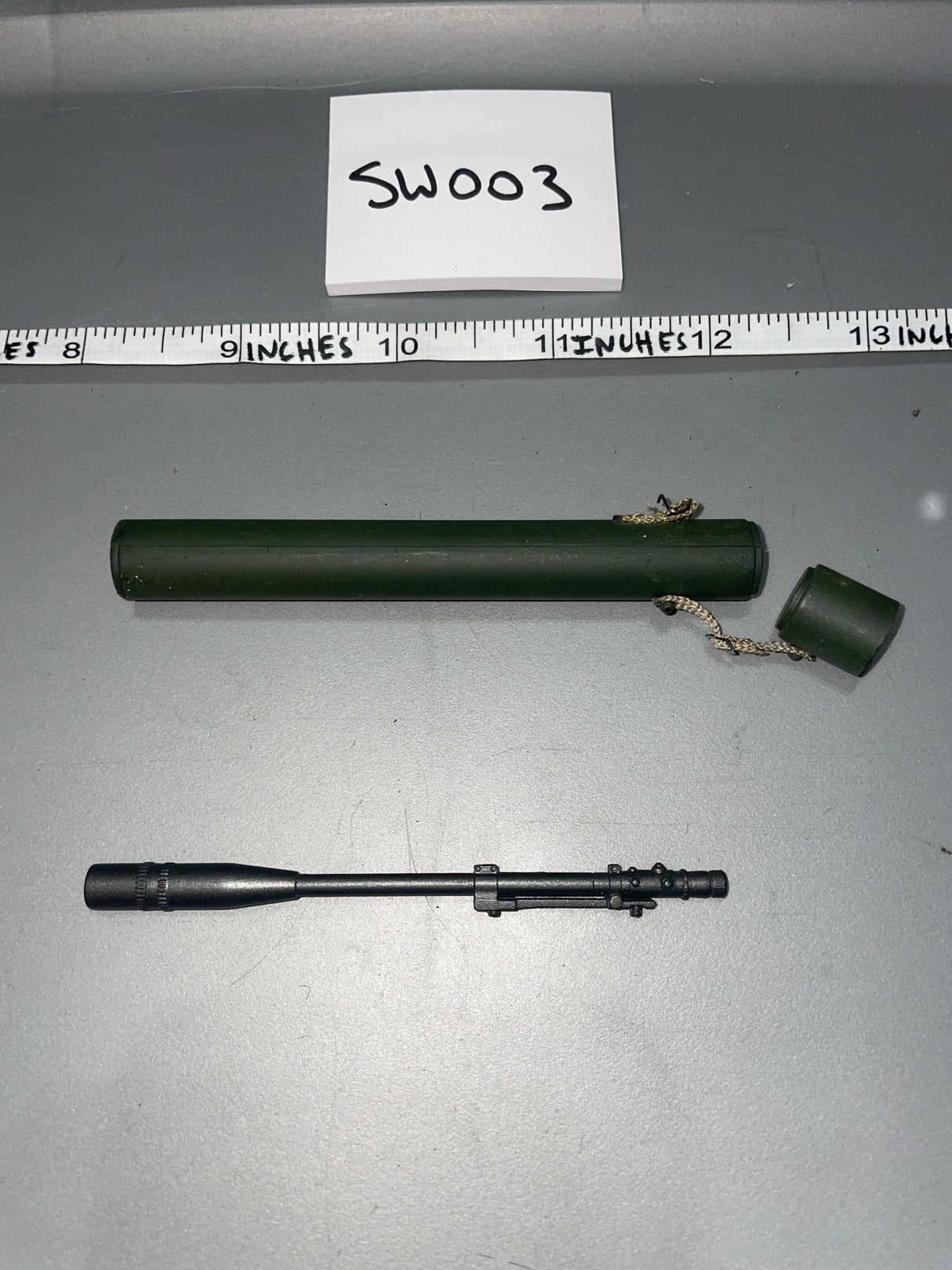 1:6 Scale WWII US Springfield Sniper Scope and Case l