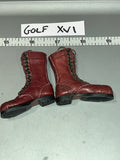 1/6 Scale WWII US  Paratrooper Leather Boots - Soldier Story