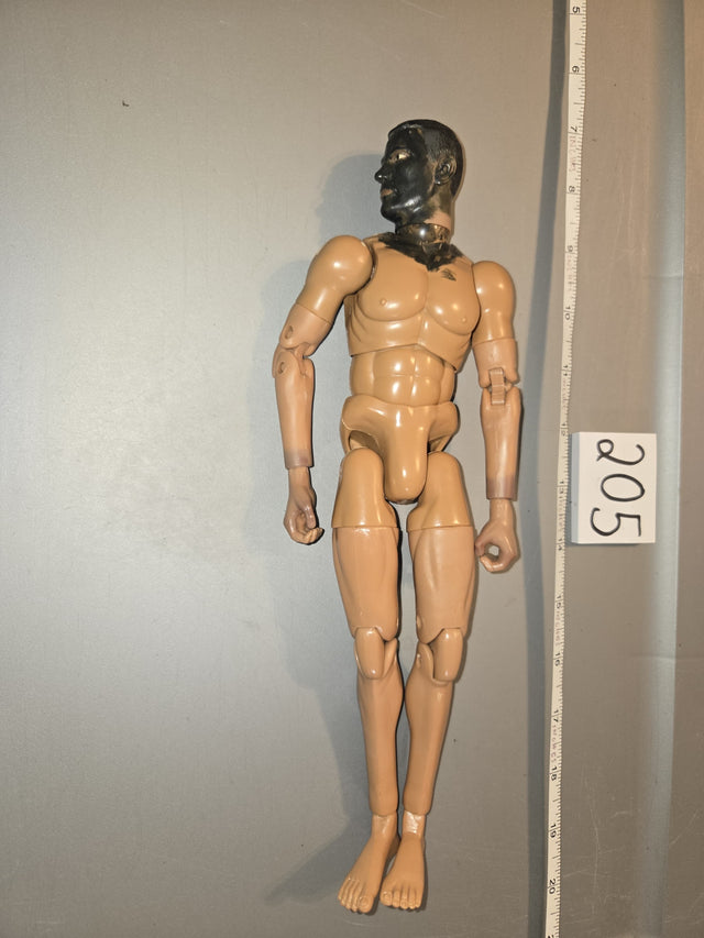 1/6 Scale Nude Ultimate Soldier Figure with Damaged Head