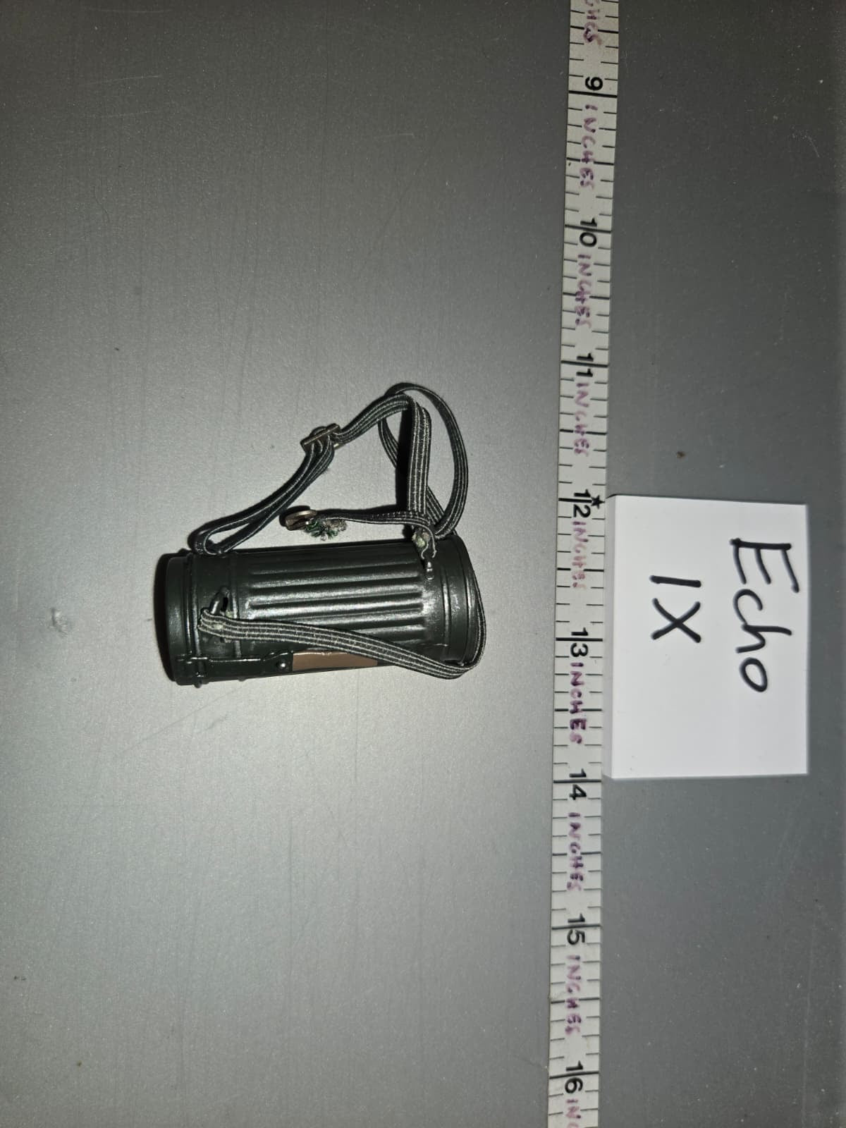 1/6 Scale WWII German Gas Mask Can
