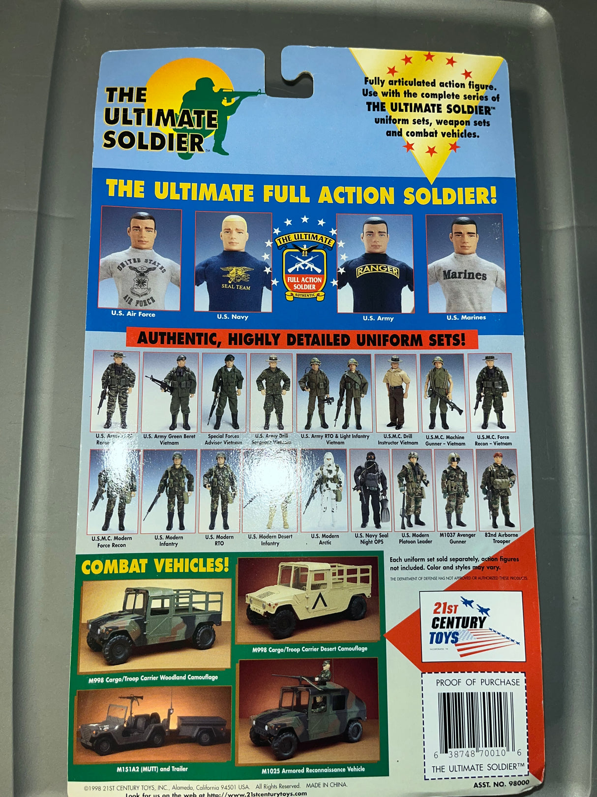 1/6 Scale Ultimate Soldier Navy Seal Basic Figure - NIB Uniform Set