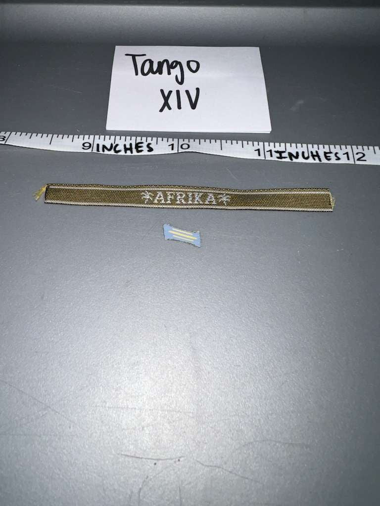 1/6 Scale WWII German Afrika Korps Cuff Title