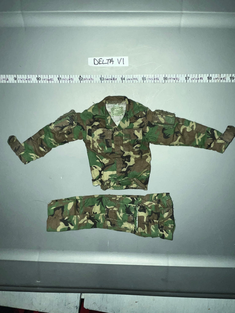 1:6 Scale Modern Era BDU Woodland Uniform