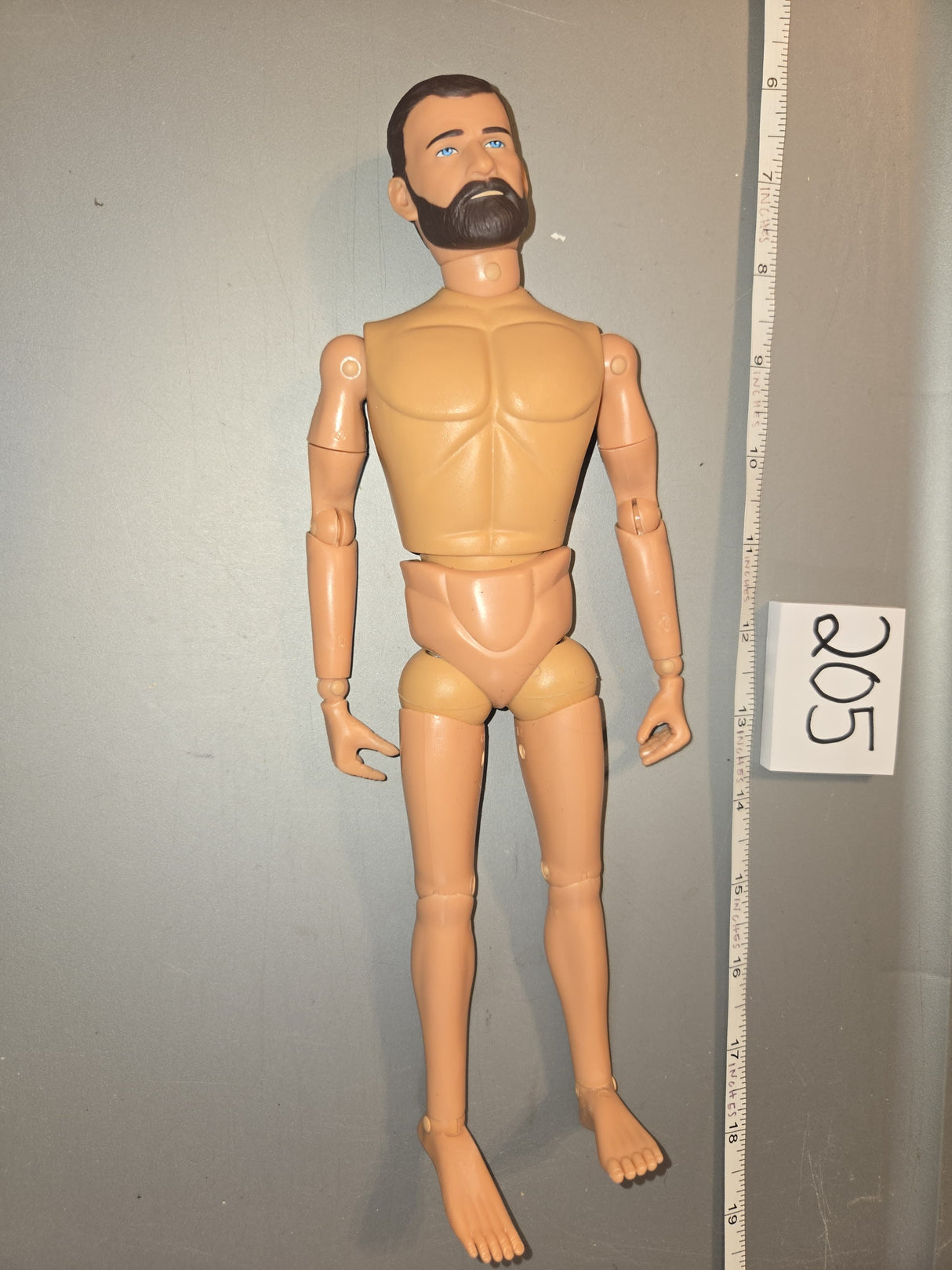 1/6 Scale Nude Vintage Remake Civil War General Grant Figure
