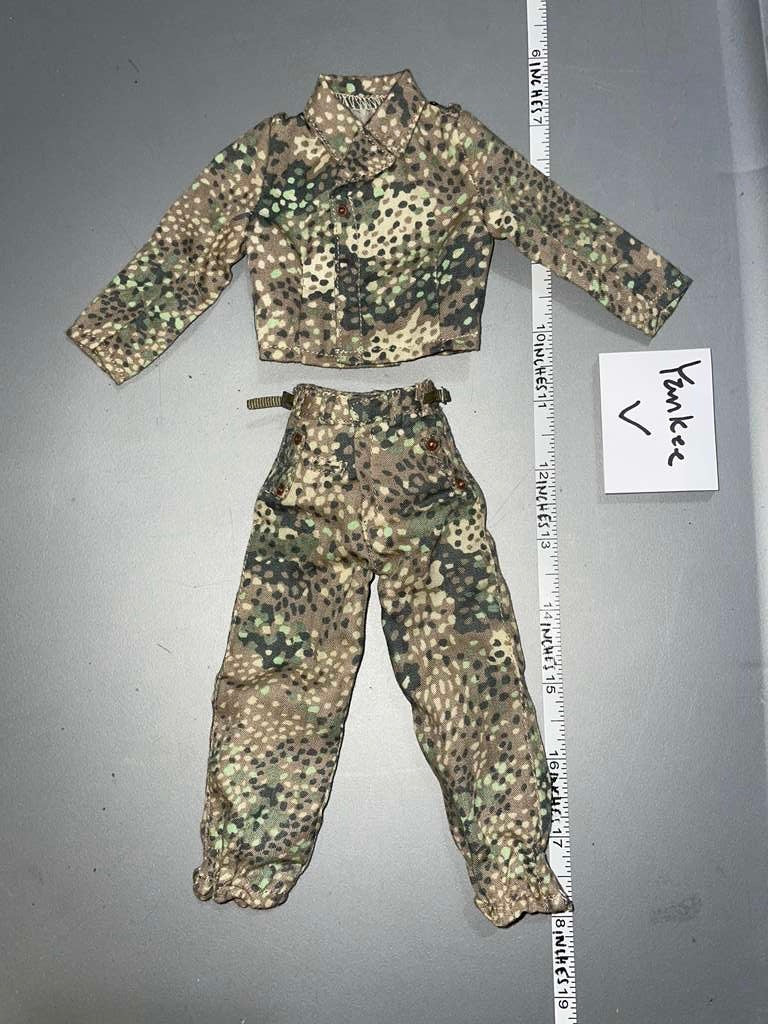 1/6 WWII German Pea Dot Tanker Tunic and Pants