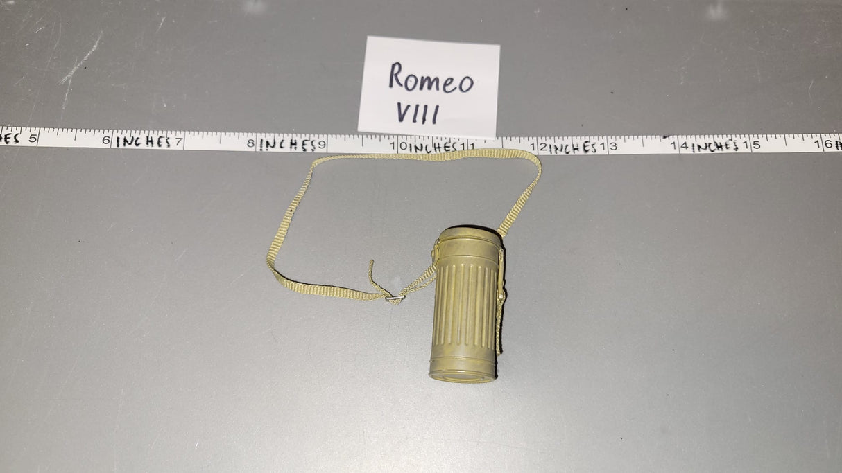 1:6 WWII German Gas Mask Canister - Afrika Korps