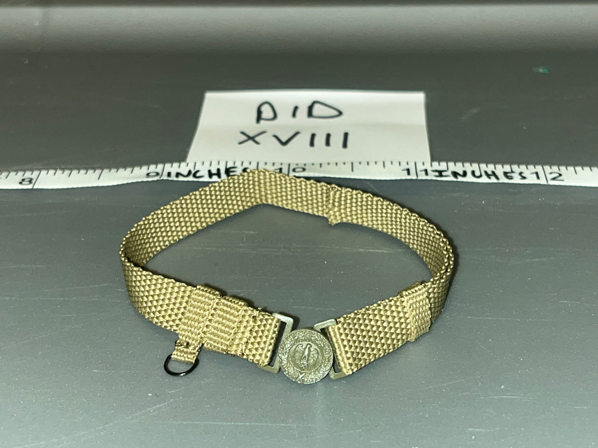 1/6 Scale WWII German Africa Korps Officer Belt - DID Supply / Tanker Ishaan