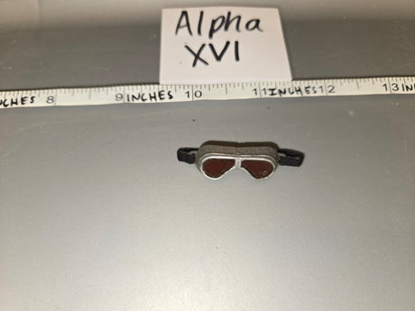 1/6 Scale WWII Aviator Flying Goggles - Alpha XVI