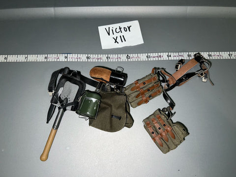 1/6 Scale WWII German Field Gear Lot