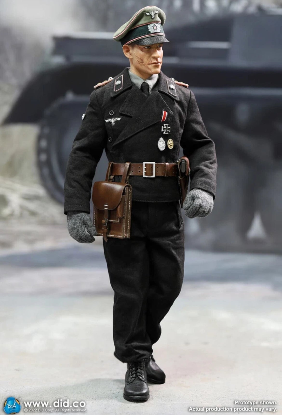 1/6 Scale WWII German Tanker Officer Jager - NIB DID