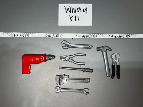 1:6 Scale Modern Civilian Tool Lot - Diorama Item