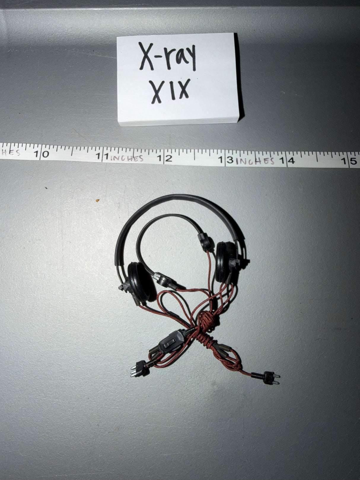 1/6 Scale WWII German Tanker Head Phones Set