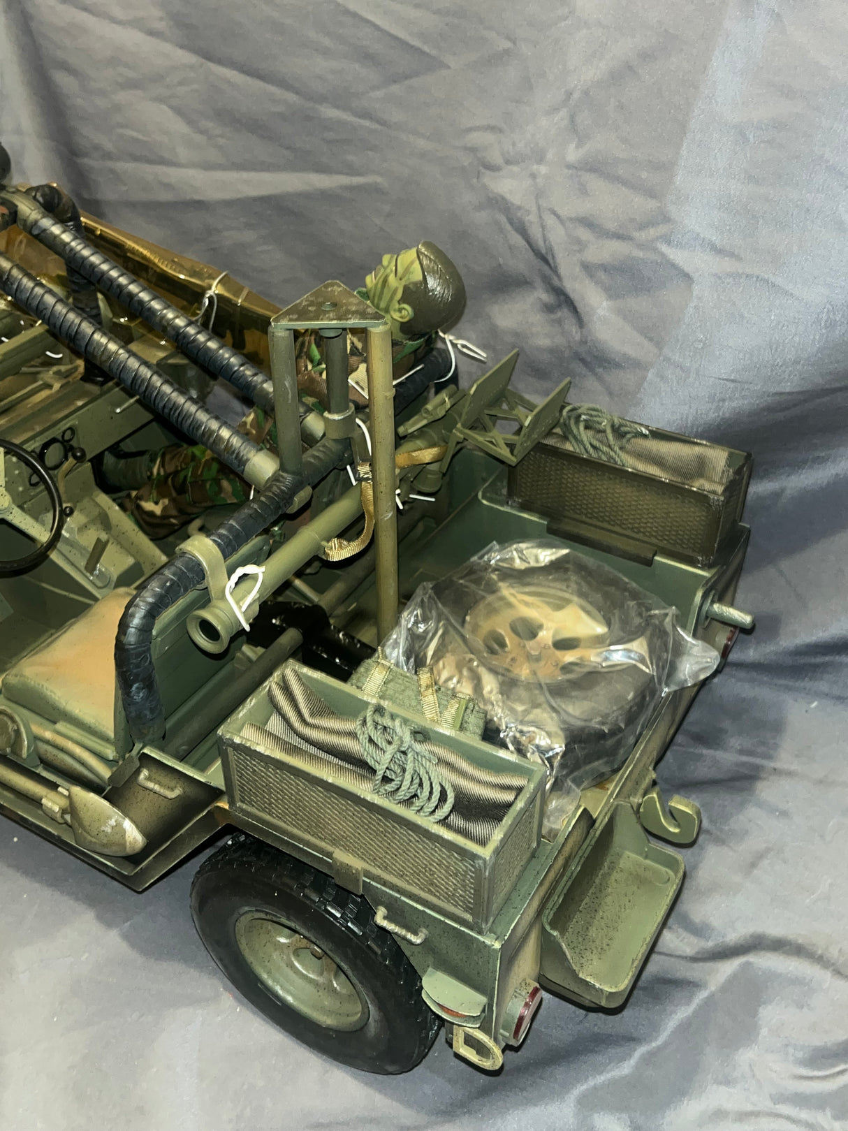 1/6 Scale Vietnam US Mutt M151 Navy Seal Panama Assault Vehicle