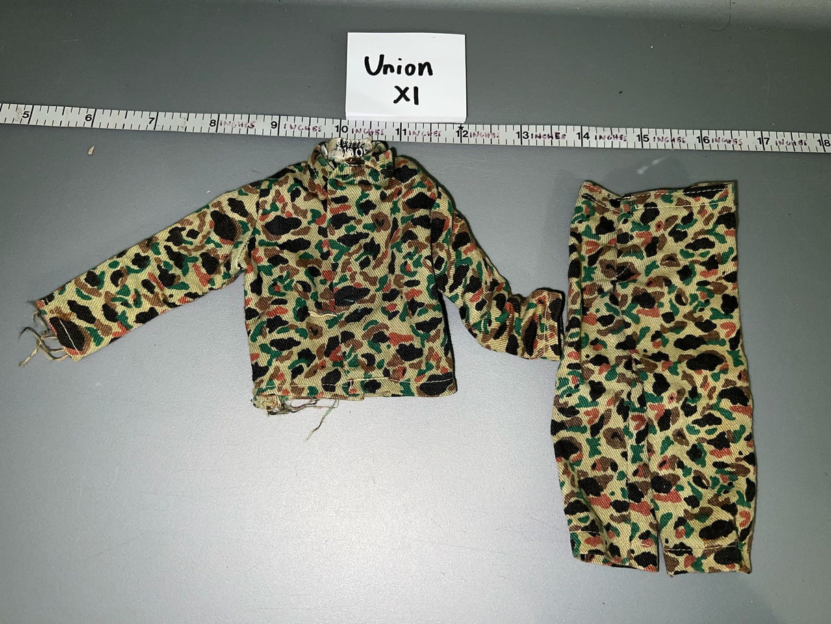 1/6 Scale GI Joe Vintage Remake Duck Hunter Camo Jacket and Pants