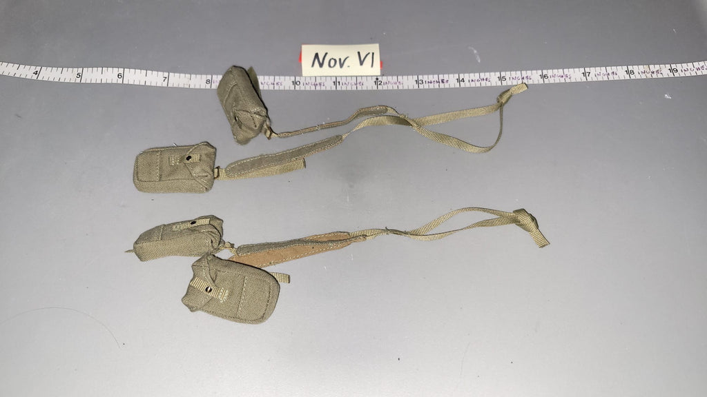 1/6 Scale WWII British Web Gear Lot