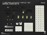 1/6 Scale Modern Era ASSAULT RIFLE 417 Weapons Set - NIB Easy and Simple Set D - OKWVIII