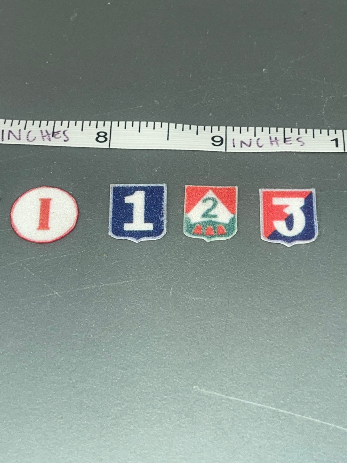 1/6 Scale Vietnam ARVN South Vietnamese I Corps Infantry Division Patch Set - ZA Exclusive