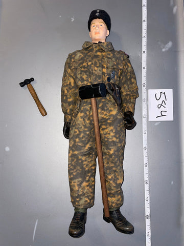1:6 Scale WWII German Tanker Dressed Figure - Dragon
