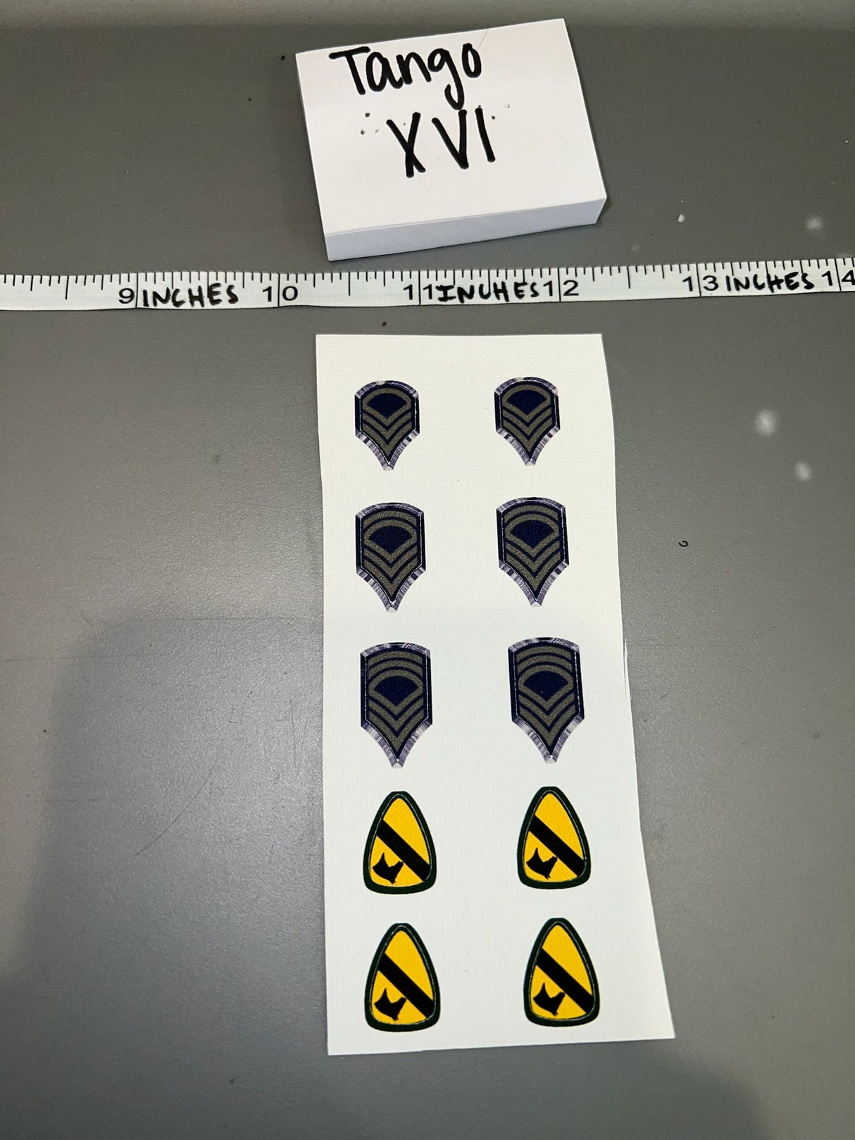 1/6 Scale Vietnam Era US Patch Lot