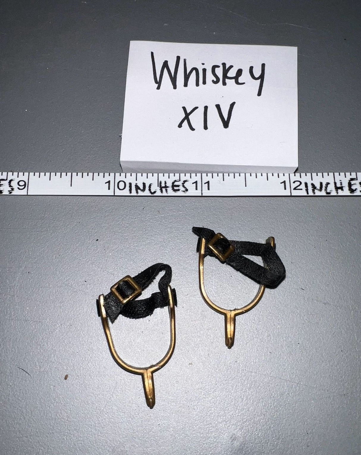 1:6 Scale Civil War Western Era Cavalry Spurs