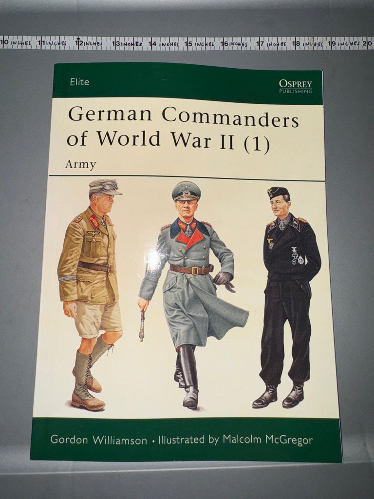 Osprey: German Commanders of World War II (1) Army