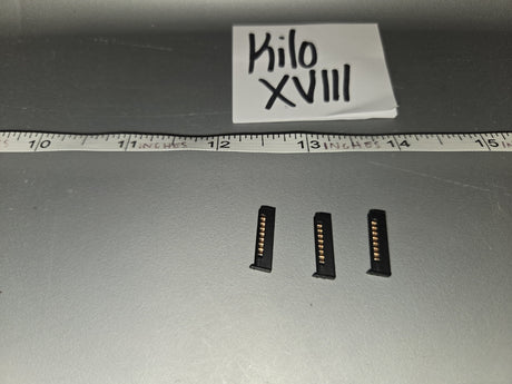 1/6 Scale Modern Era Pistol Magazine Lot - Kilo XVIII