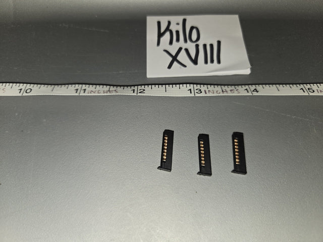 1/6 Scale Modern Era Pistol Magazine Lot - Kilo XVIII
