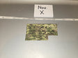 1/6 Scale Modern US Army Name Tape and Rank Insignia Patch Sheet - Nov. X
