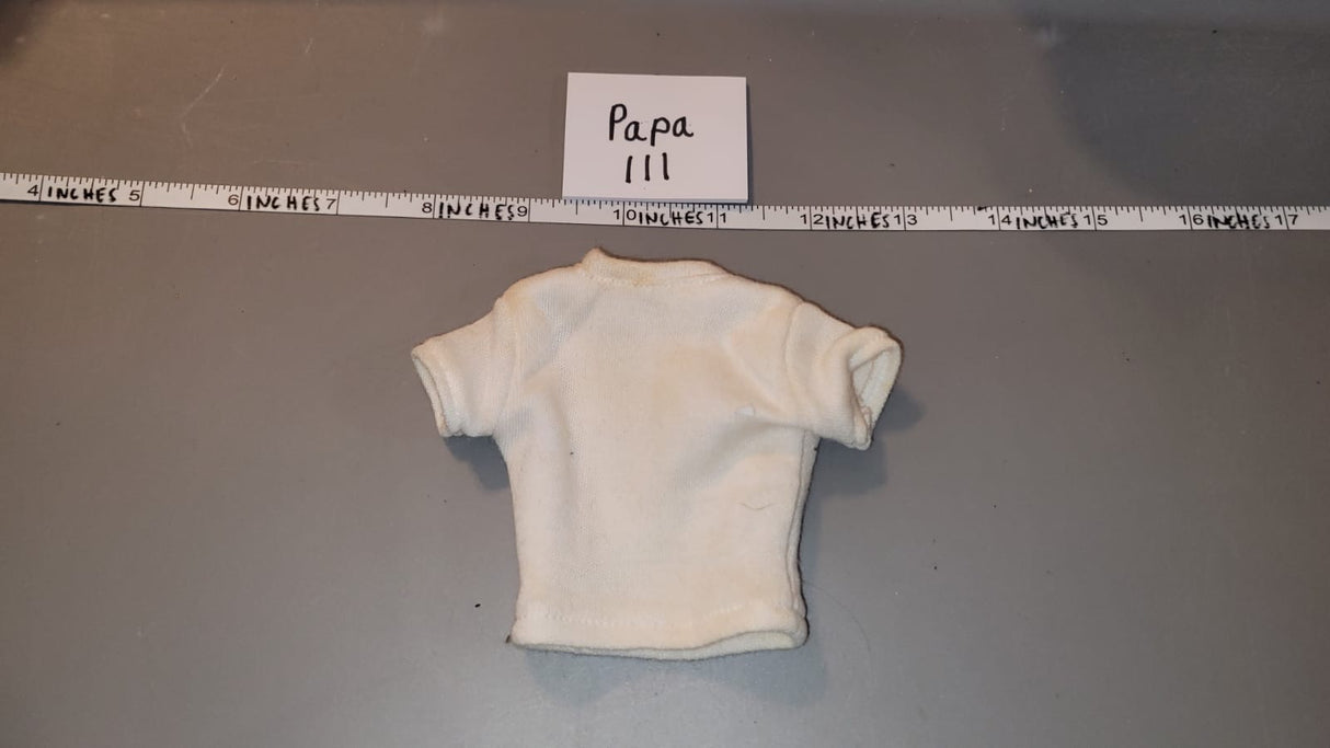1:6 Scale Modern Era White T Shirt