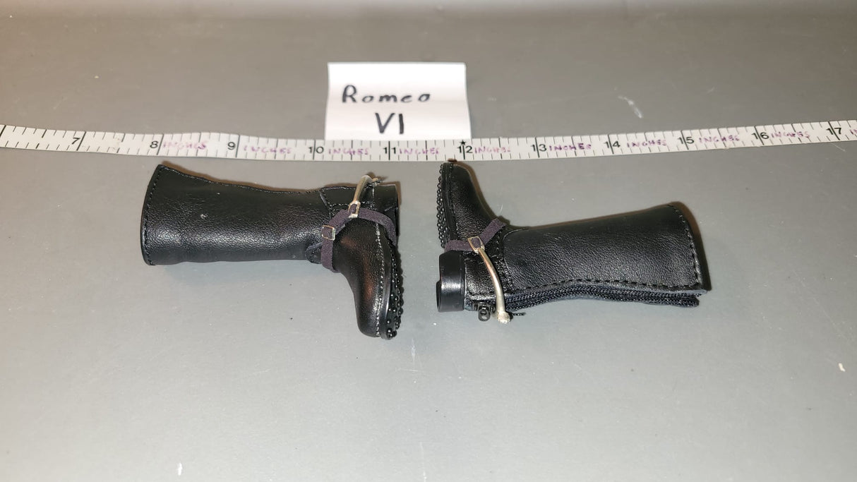 1/6 Scale WWII German Leather Cavalry Jack Boots - ITPT