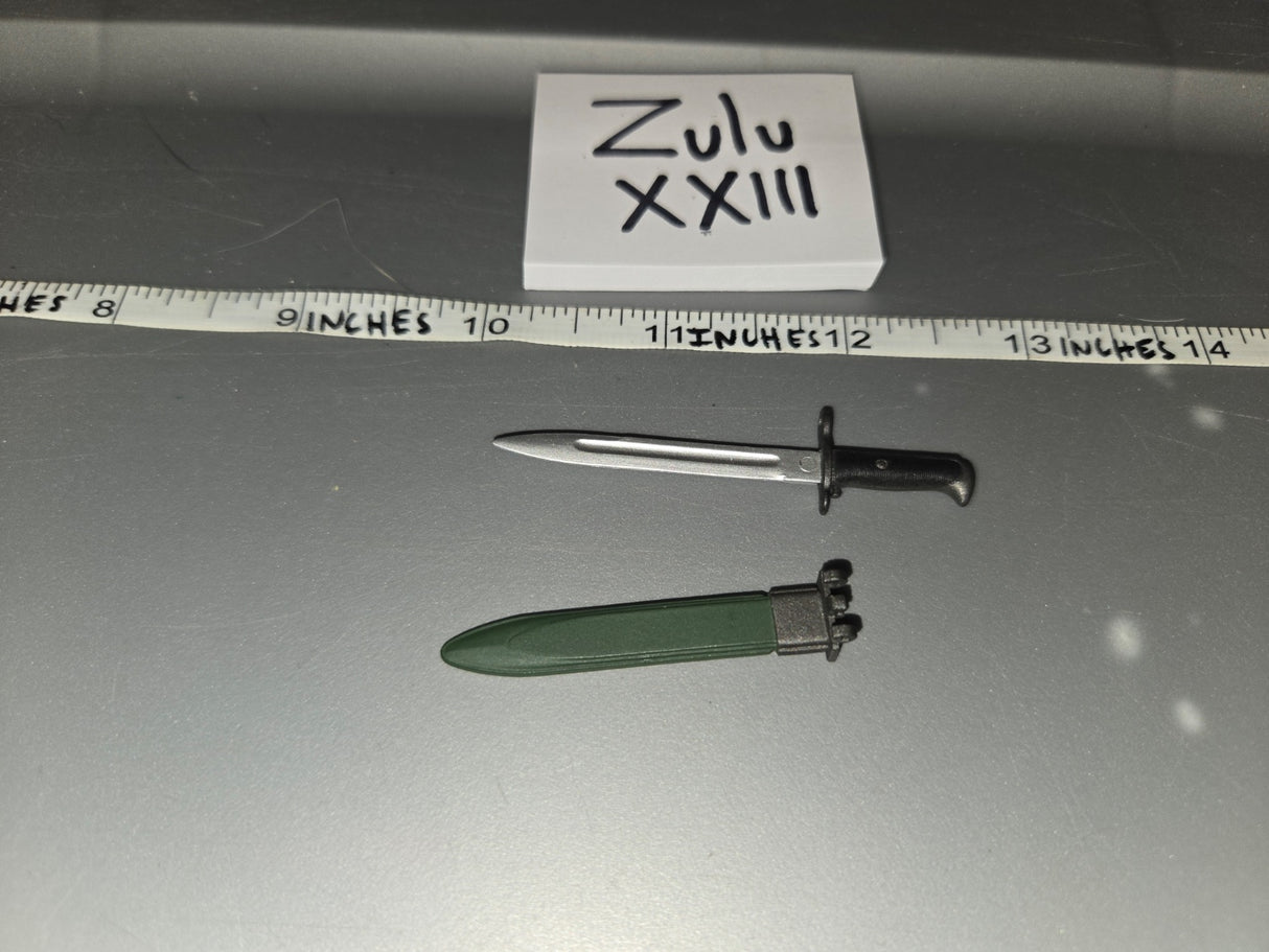1/6 Scale WWII US M1 Bayonet and Scabbard