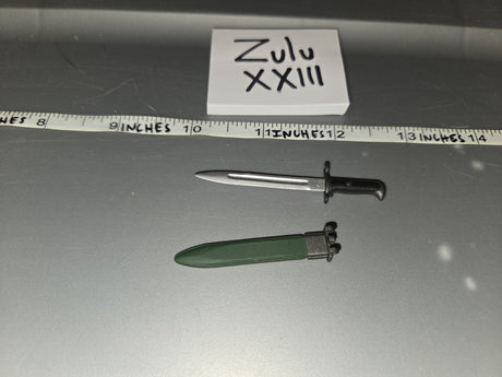 1/6 Scale WWII US M1 Bayonet and Scabbard