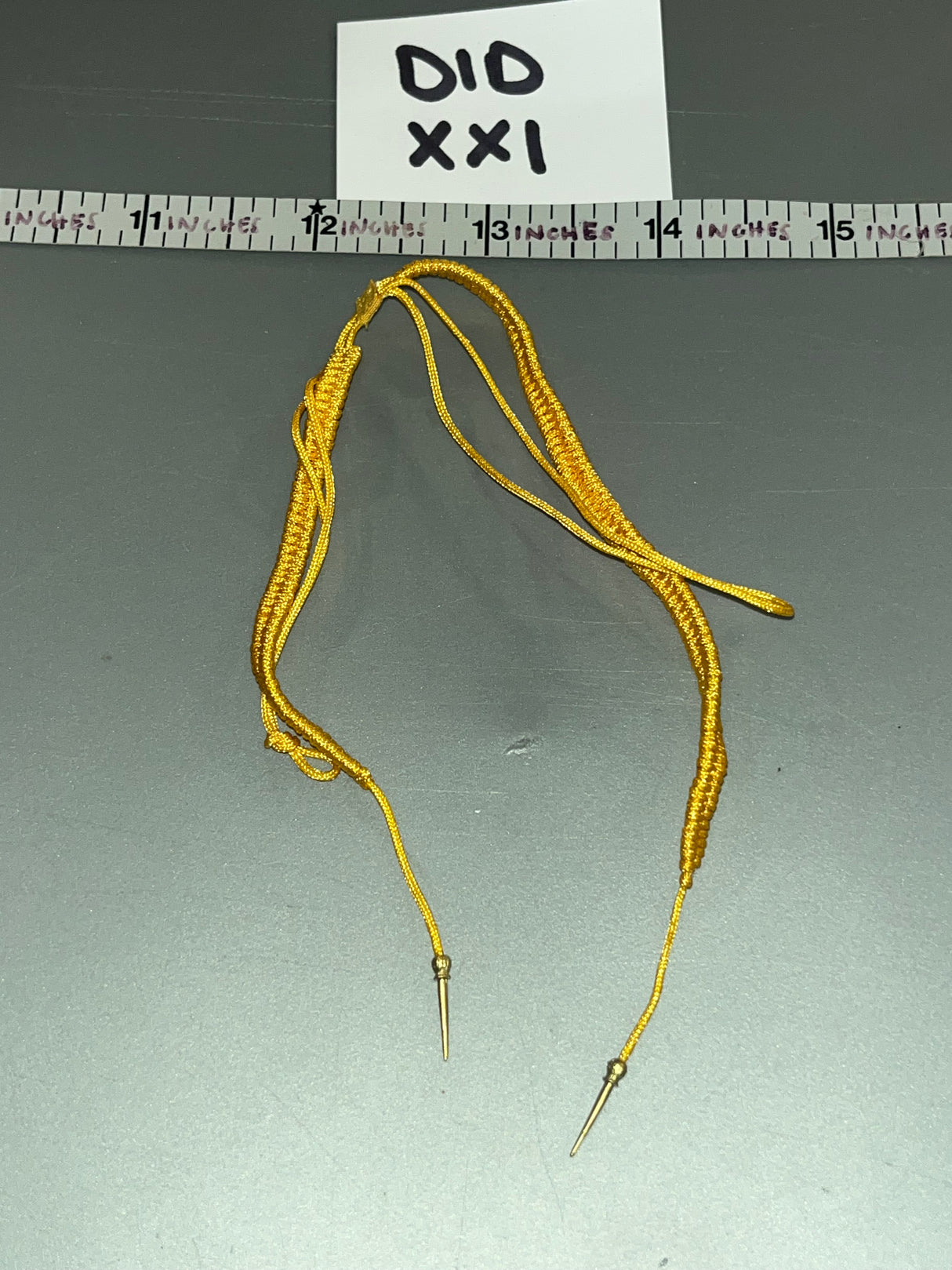 1/6 Scale WWII German Shoulder Braid - DID Field Marshal Fedor Von Bock