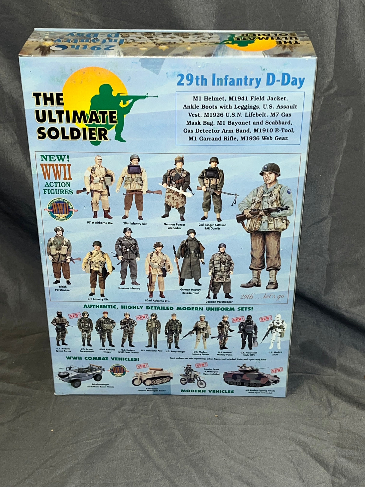 1/6 Scale WWII US 29th Infantry Division Figure  - NIB Ultimate Soldier
