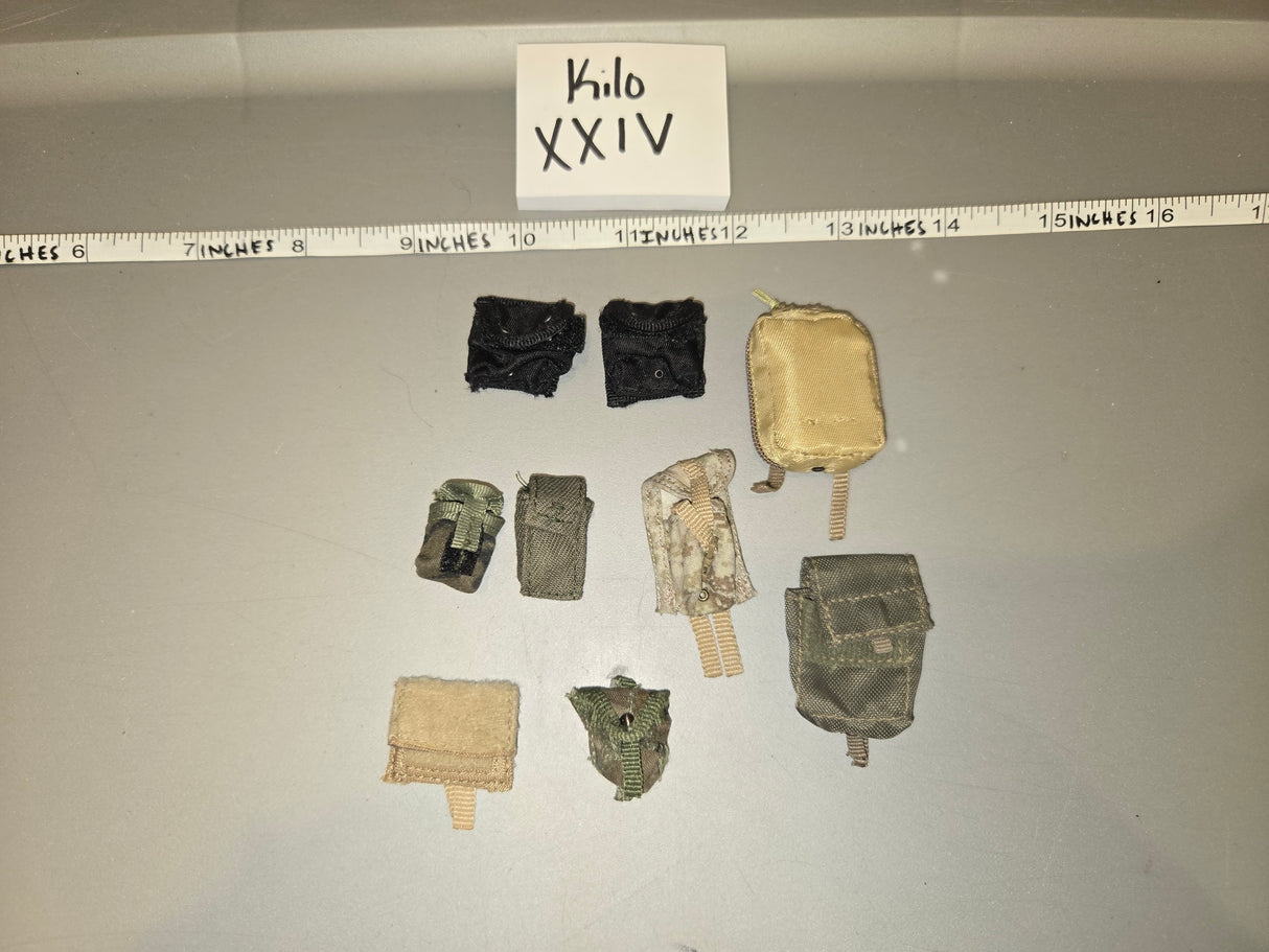 1/6 Scale Modern Era Pouch Lot