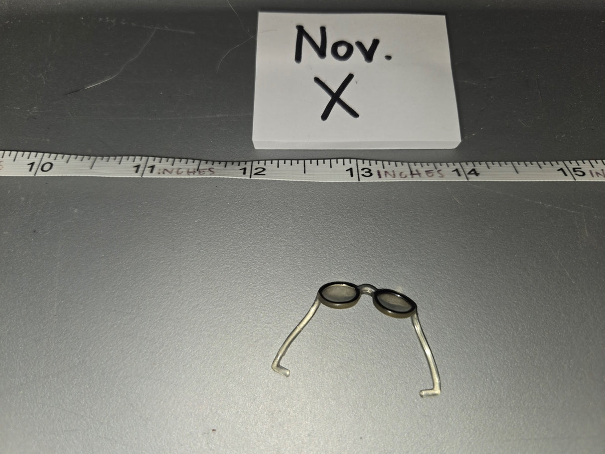 1/6 Scale Civilian Round Eyeglasses - Nov. X