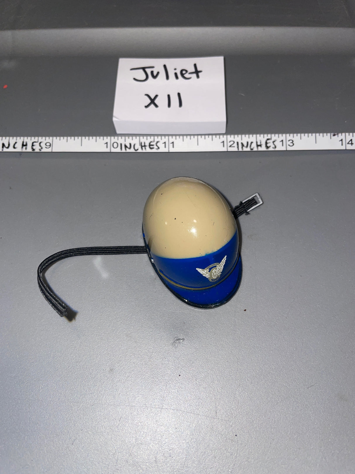 1/6 Scale Modern Police Motorcycle Helmet