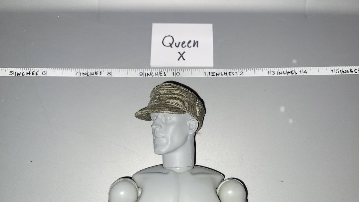 1/6 Scale WWII German Grey Gebirgsjager Field Cap