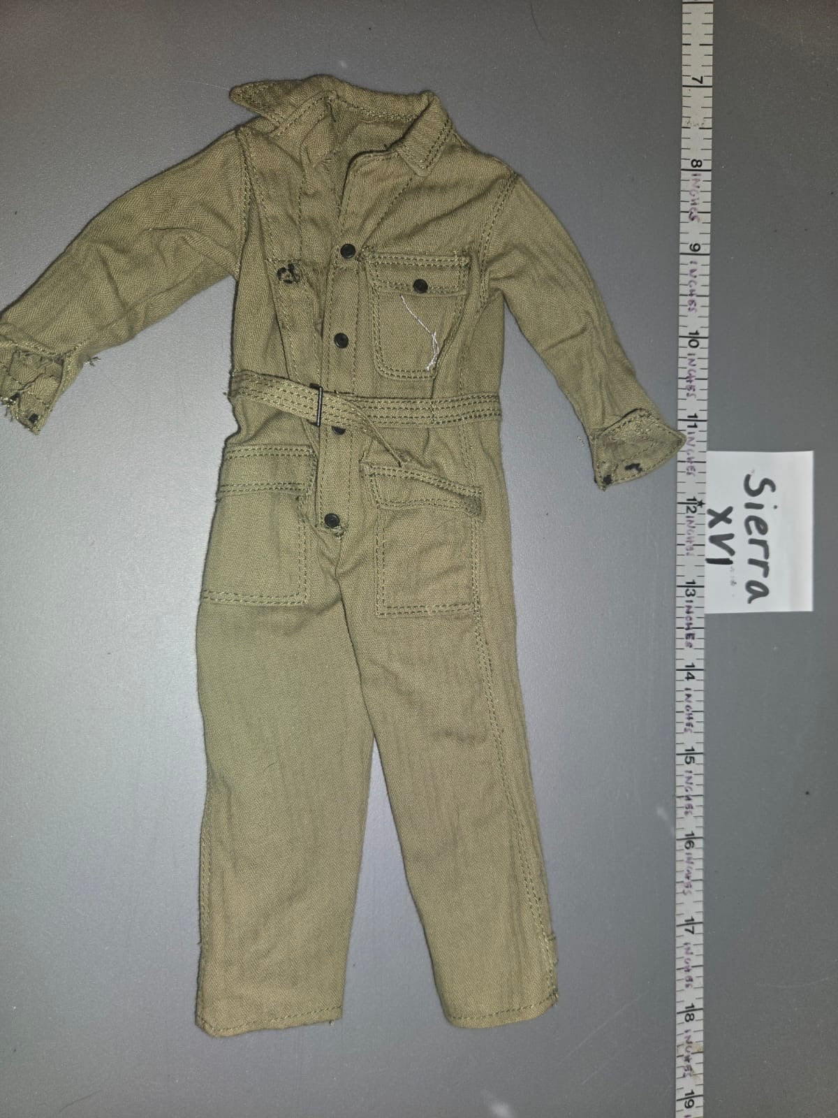 1:6 Scale WWII US Coveralls Armored Crewman