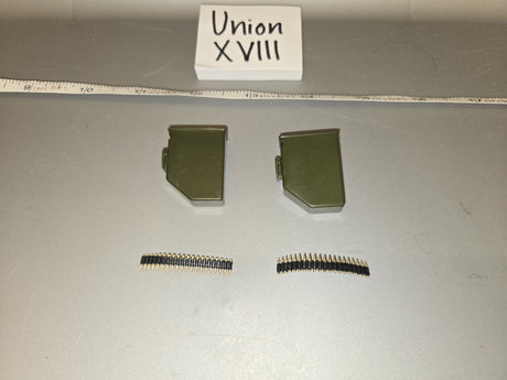 1/6 Scale WWII US Ammunition Box and Bullet Belt Set - Union XVIII