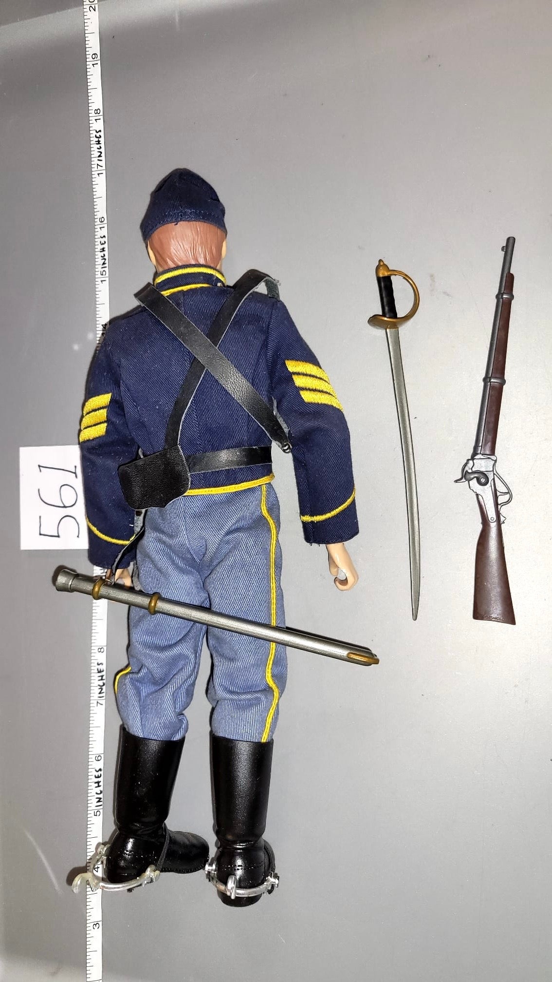 1:6 Scale American Civil War Union Cavalry Dressed Figure