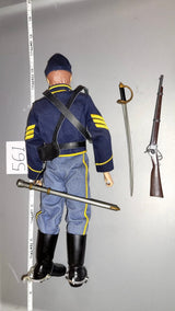 1:6 Scale American Civil War Union Cavalry Dressed Figure